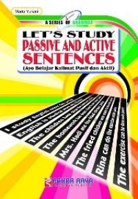 A Series of Grammar Let's Study Passive and Active Sentences