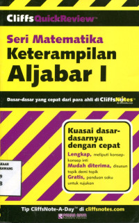 Seri Matematika Keterampilan Aljabar I