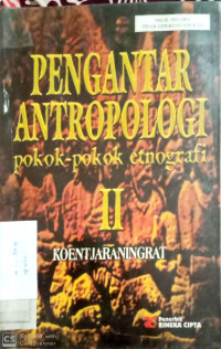 Pengantar Antropologi II