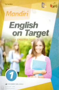 Mandiri English On Target For SMA/MA Grade X