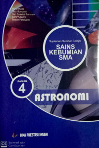 Suplemen Sumber Belajar Sains Kebumian Bagian 4 : Astronomi