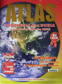 Atlas Indonesia dan Dunia SD/SMP/SMA Umum