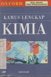 Kamus Lengkap Kimia