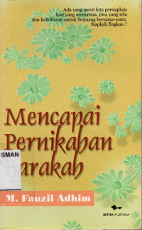 Mencapai Pernikahan Barakah