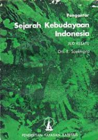 Pengantar Sejarah Kebudayaan Indonesia Jilid Kesatu