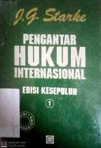 Pengantar Hukum Internasional Edisi Kesepuluh 1