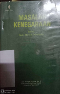 Masalah Kenegaraan