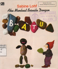 Aku Membuat Sesuatu Dengan Batu