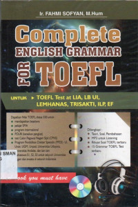 Complete English Grammar For TOEFL