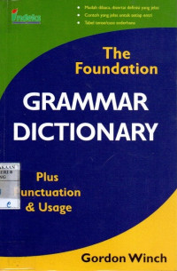 The Foundation Grammar Dictionary