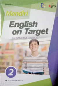 Mandiri English On Target For SMA/MA Grade XI