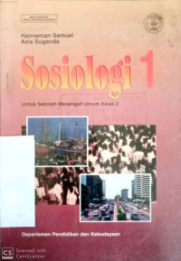 Sosiologi 1 : Untuk Sekolah Menengah Umum Kelas 2