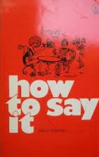 How To Say It