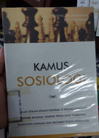 Kamus Sosiologi